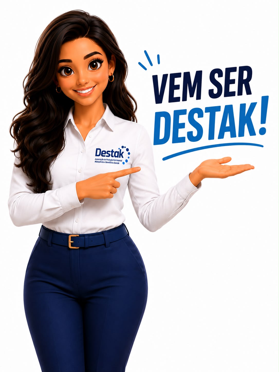 Avatar da Destak com a mensagem Vem ser Destak!